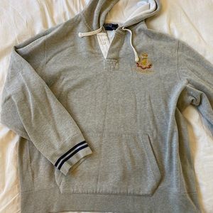 Ralph Lauren polo grey hoodie